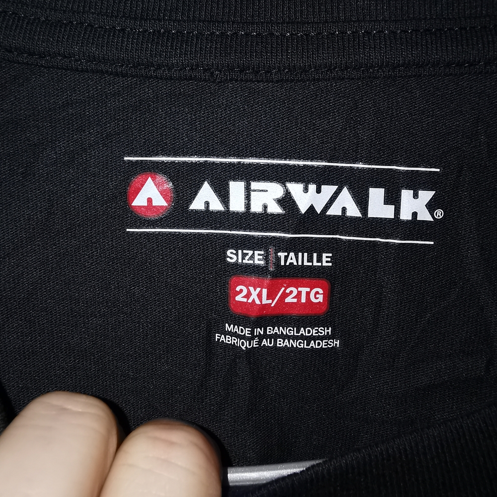 Airwalk Black Skeleton‎ Graphic Tee - Picture 2 of 9